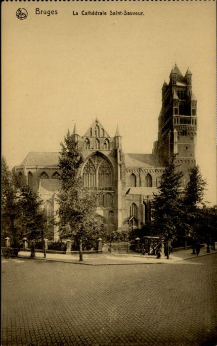 Bruges BRUGGE Belgie Bruges Cathedrale Saint Saveur