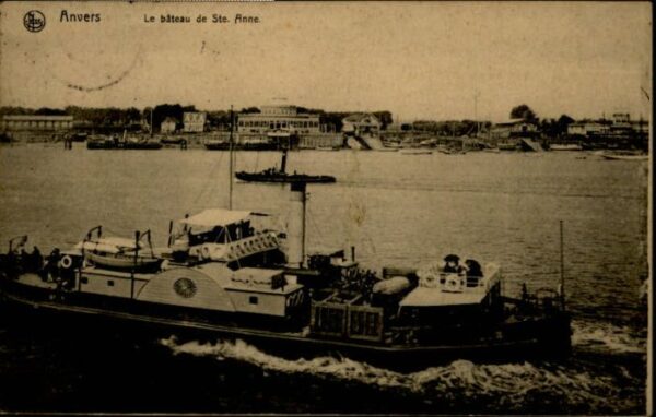Anvers Antwerpen Anvers Bateau Ste. Anne