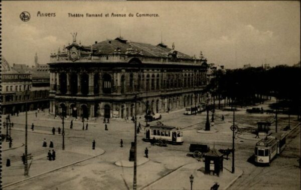 Anvers Antwerpen Anvers Theatre flamand Avenue Commerce