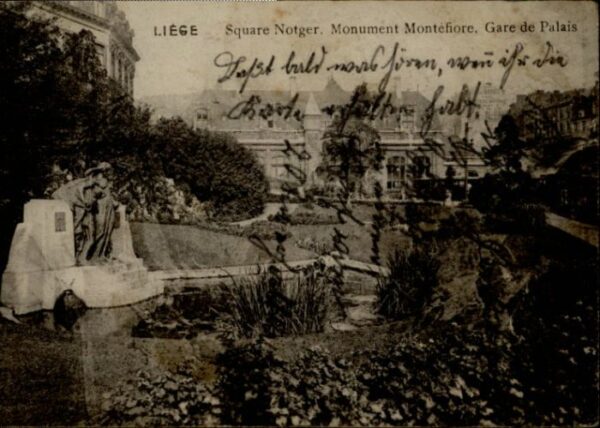 Liege Luettich Liege Square Notger Monument Montefiore