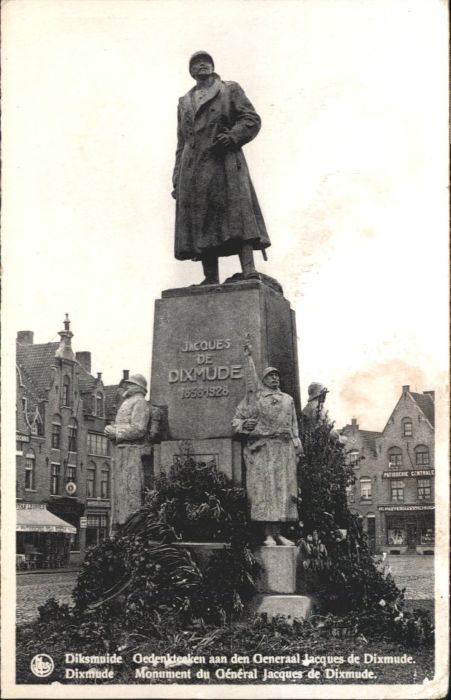 Dixmude Diksmuide Gedenkteeken Generaal Jacues
