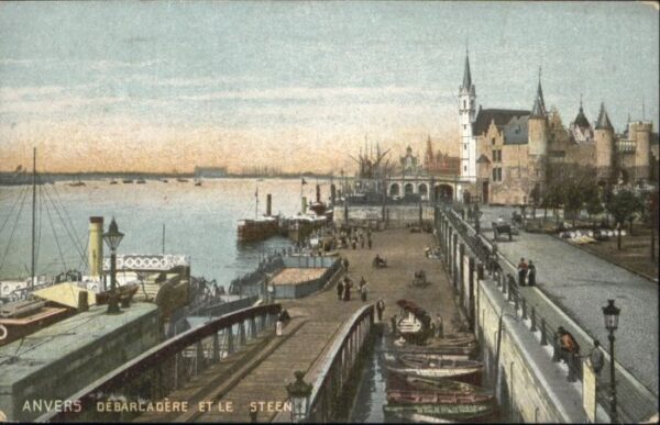 Anvers Antwerpen Anvers Barcadere Steen