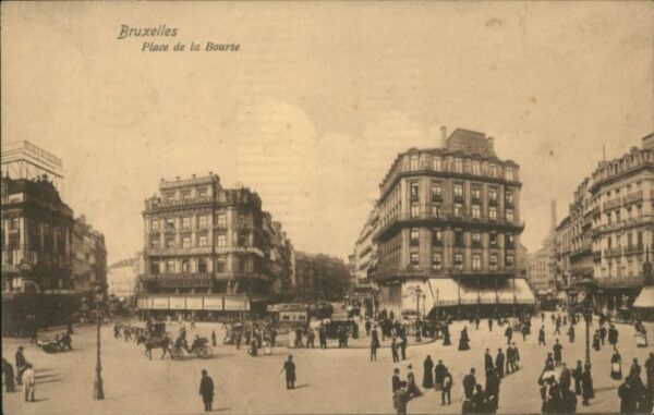 Bruxelles Bruessel Place Bourse