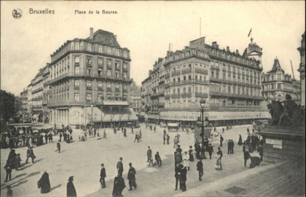 Bruxelles Bruessel Place Bourse