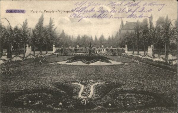 Courtrai KORTRIJK Flandre Belgie Courtrai Parc Peuple Volkspark