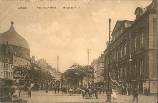 Liege Luettich Liege Place Marche Hotel de Ville