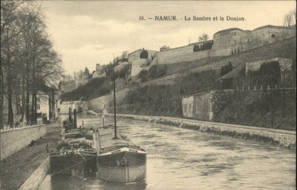 Namur Wallonie Namur Sambre Donjon