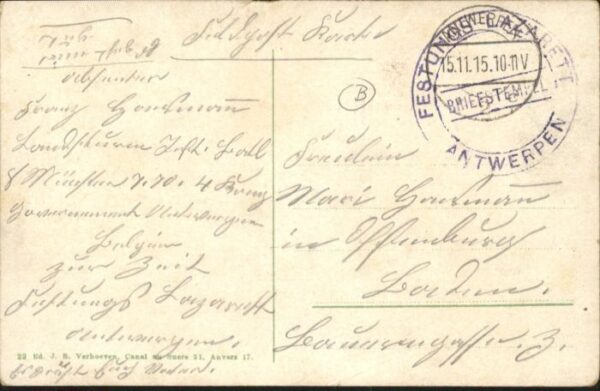 Anvers Antwerpen Cathedrale Place Verte Hoofdkerk Groenp – Bild 2