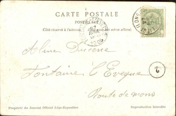 Liege Luettich Liege Exposition Universelle Portique C – Bild 2