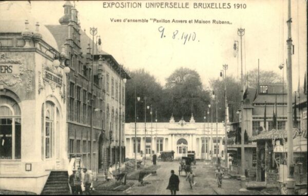 Bruxelles Bruessel Exposition Pavillon Anvers Maison Ruben