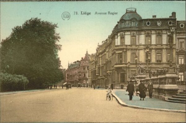 Liege Luettich Liege Avenue Rogier