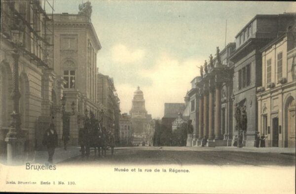 Bruxelles Bruessel Musee Rue Regence