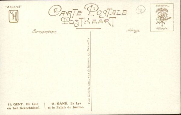 Gent Gand Flandre Gent Gand Leie Gerechtshof Lys Palais J – Bild 2