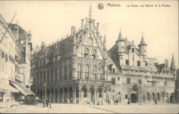 Malines Mechelen Flandre Malines Poste Halles Musee