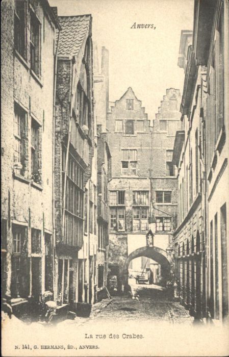 Anvers Antwerpen Anvers Rue des Crabes
