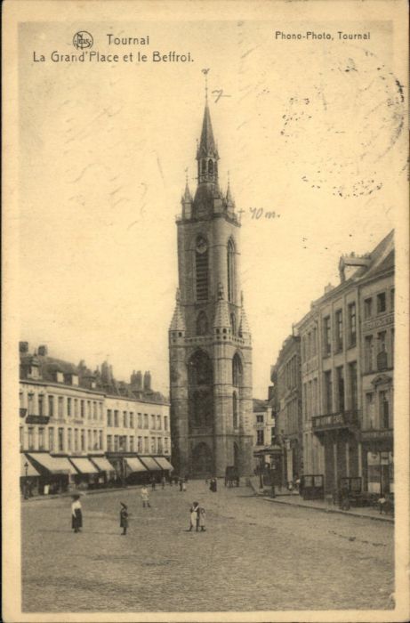 Tournai Hainaut Tournai Beffroi Grand Place