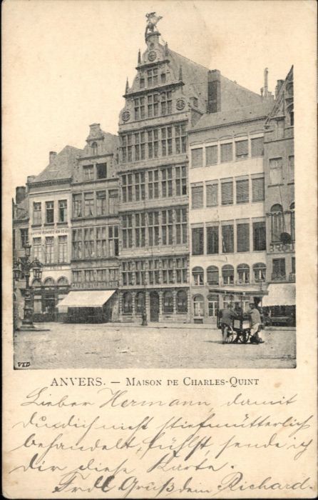 Anvers Antwerpen Anvers Maison Charles-Quint