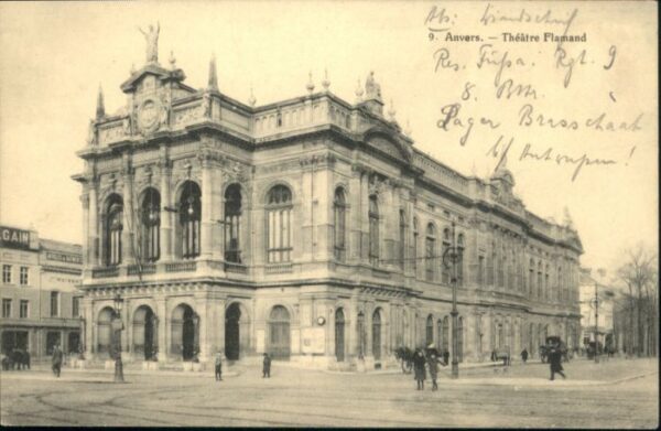 Anvers Antwerpen Anvers Theatre Flamand