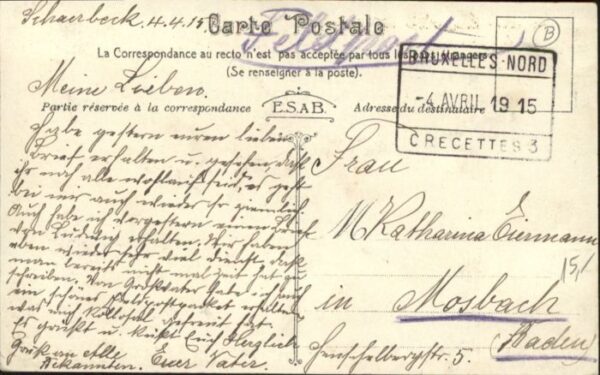 Antwerpen Anvers St. Anna Boot – Bild 2