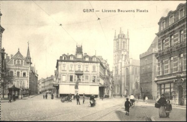 Gent Gand Flandre Gent Lievens Bauwens Plaats
