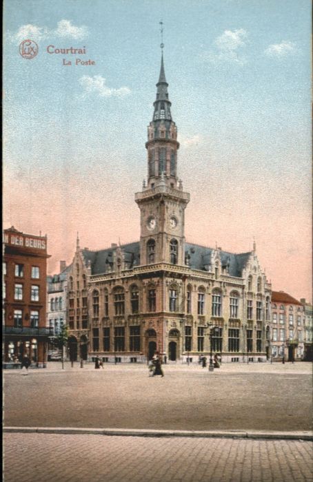 Courtrai KORTRIJK Flandre Belgie Courtrai Poste