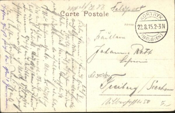 Courtrai KORTRIJK Flandre Belgie Courtrai Tour Halles Poste – Bild 2