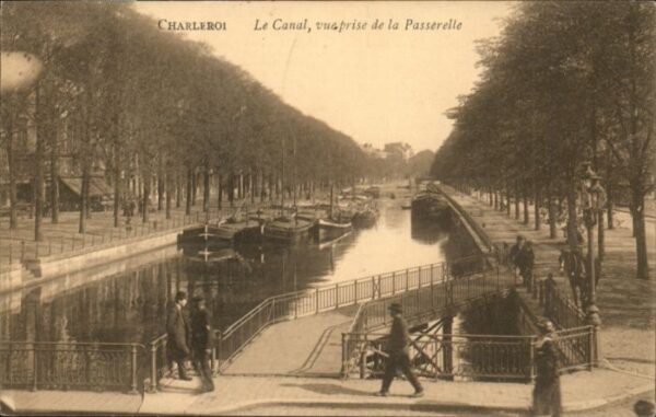 Charleroi Wallonie Charleroi Canal Passerelle