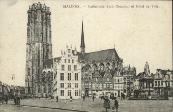 Malines Mechelen Flandre Malines Cathedrale Saint-Rombaut Hotel