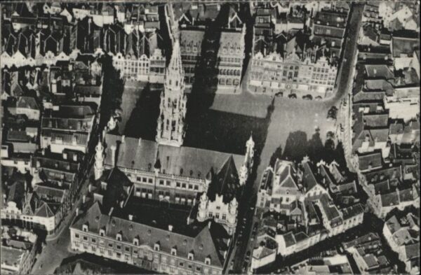 Bruxelles Bruessel Brussel Fliegeraufnahme Grand Place Gro