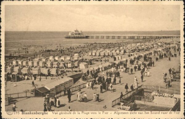 Blankenberghe Plage Pier