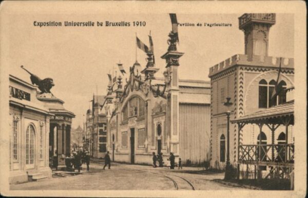 Bruxelles Bruessel Exposition Pavillon Agrieuiture