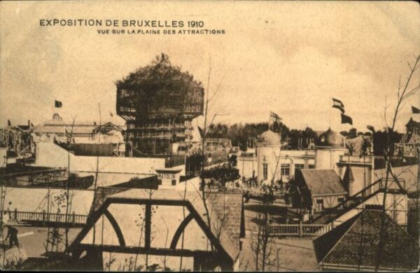 Bruxelles Bruessel Exposition Plaine Attractions