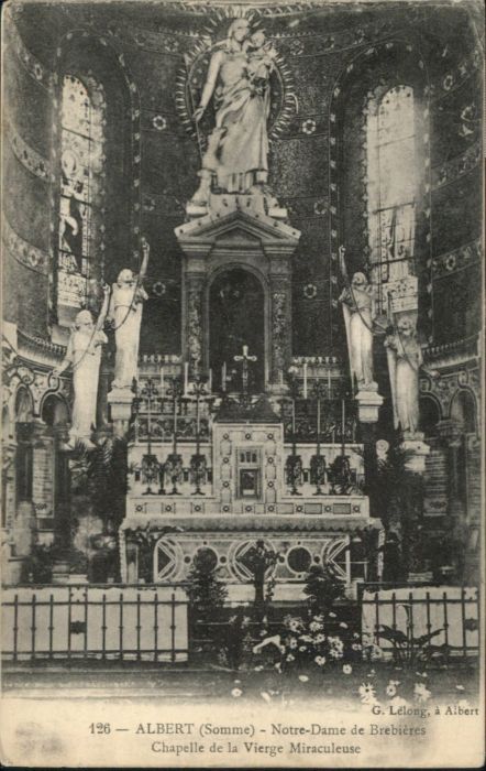 Albert Somme Basilique Notre-Dame-de-Brebieres Chape