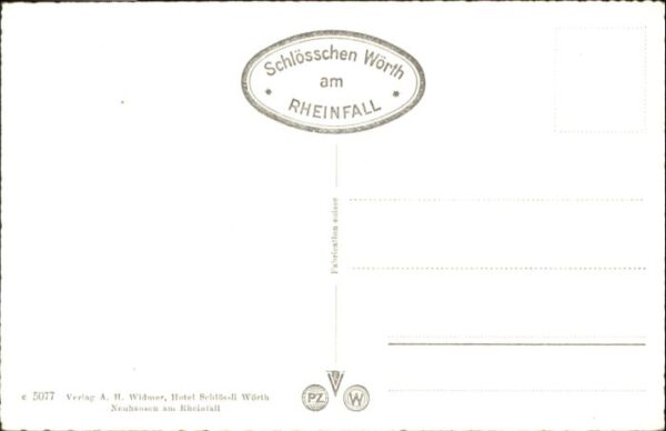 Neuhausen SH Rheinfall Schlösschen Wörth * – Bild 2