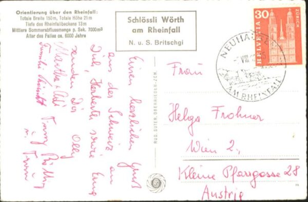 Neuhausen SH Neuhausen Rheinfall [Stempelabschlag] – Bild 2