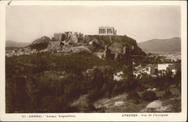 Athenes Athen Athenes Acropole