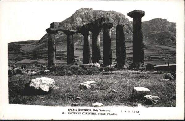 Corinth Korinth Corinthe Temple Apollon