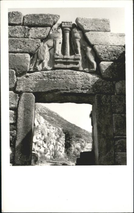 Mycenae Lionesses Gate