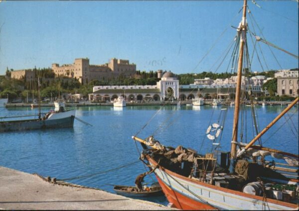 Rhodos Rhodes Aegaeis Hafen
