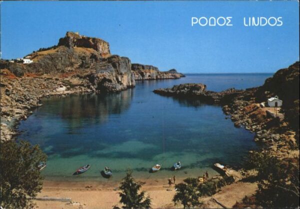 Lindos Lindo Lindos Rhodos St. Pauls Hafen