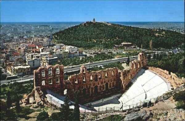 Athen Griechenland Athen Odeon Herodes Atticus