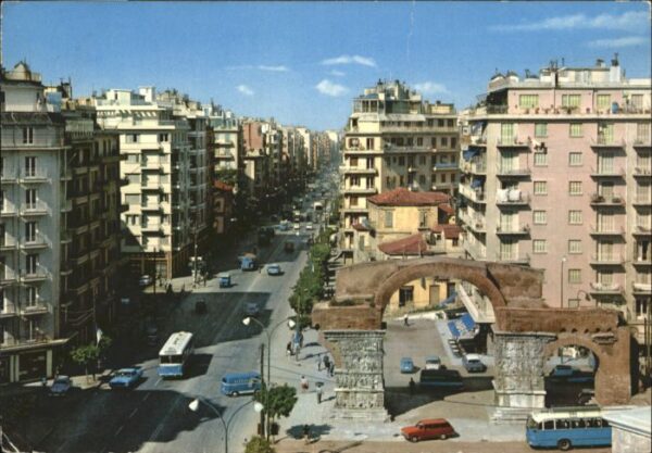 Thessaloniki Galerius Arch-Egnatia Strasse