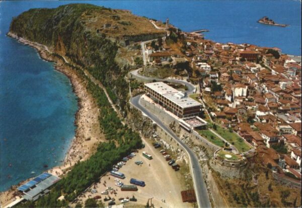 Nauplia Nauplion Nauplia Bourdzi Fliegeraufnahme