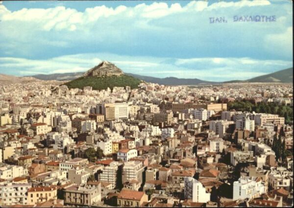 Athen Griechenland Athen Lykabette