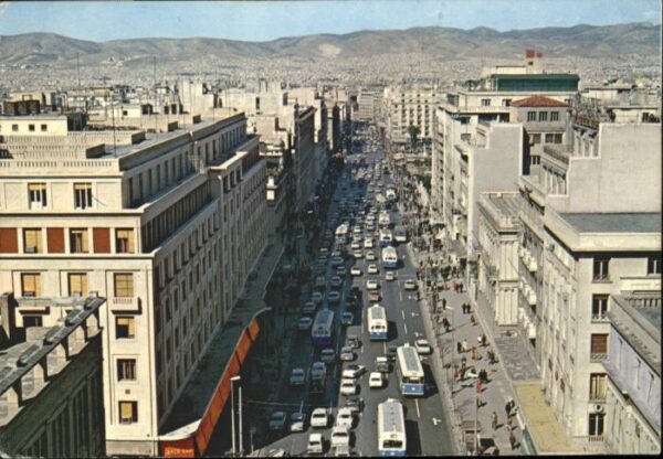 Athen Griechenland Athen Universitätsstrasse