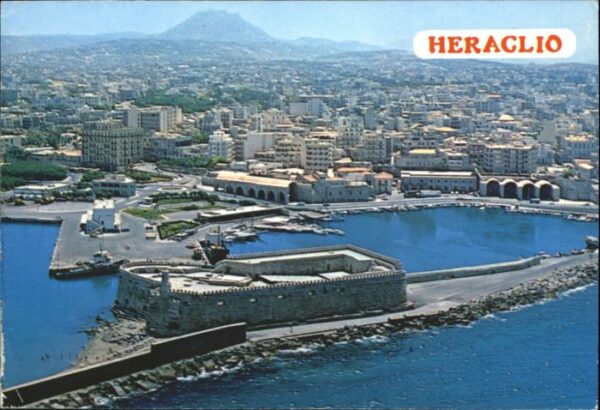 Heraclion Iraklio Heraclio Crete Fliegeraufnahme