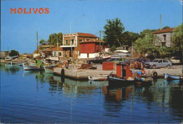 Molivos Lesvos Harbour Hafen