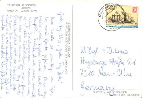 Nauplia Nauplion Nauplia Fliegeraufnahme – Bild 2