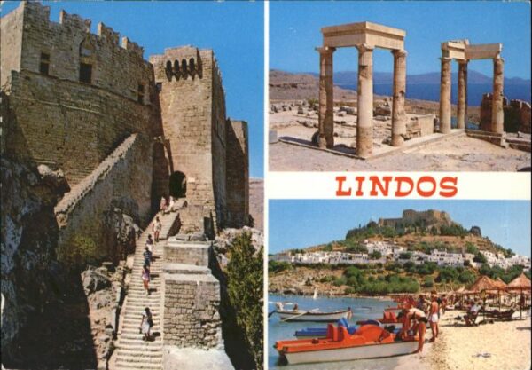 Lindos Lindo Lindos Rhodes