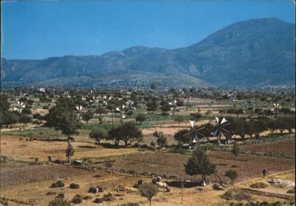 Crete Kreta Plateau Lassithi Hochfläche Mühle